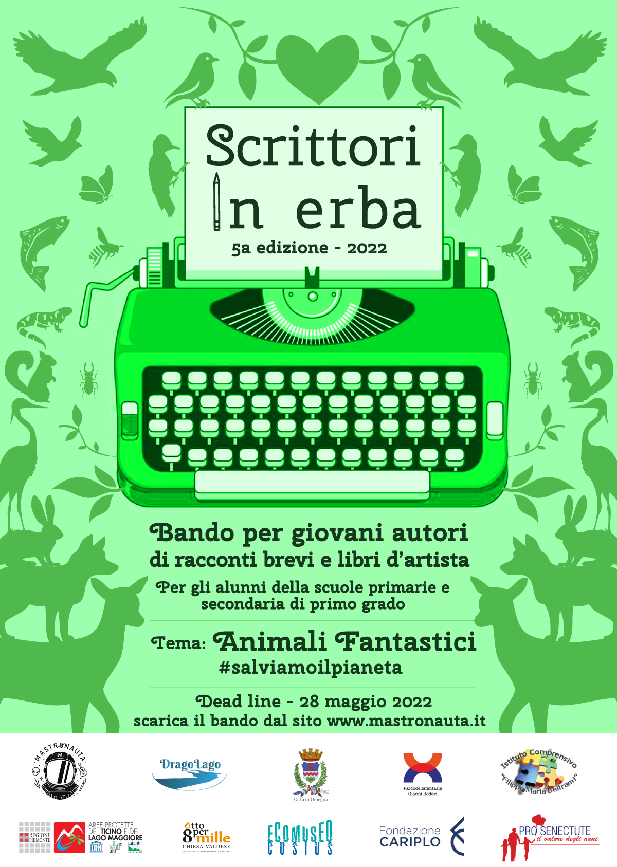 Scrittori in erba - concorso  2022 : Ass. Culturale Mastronauta